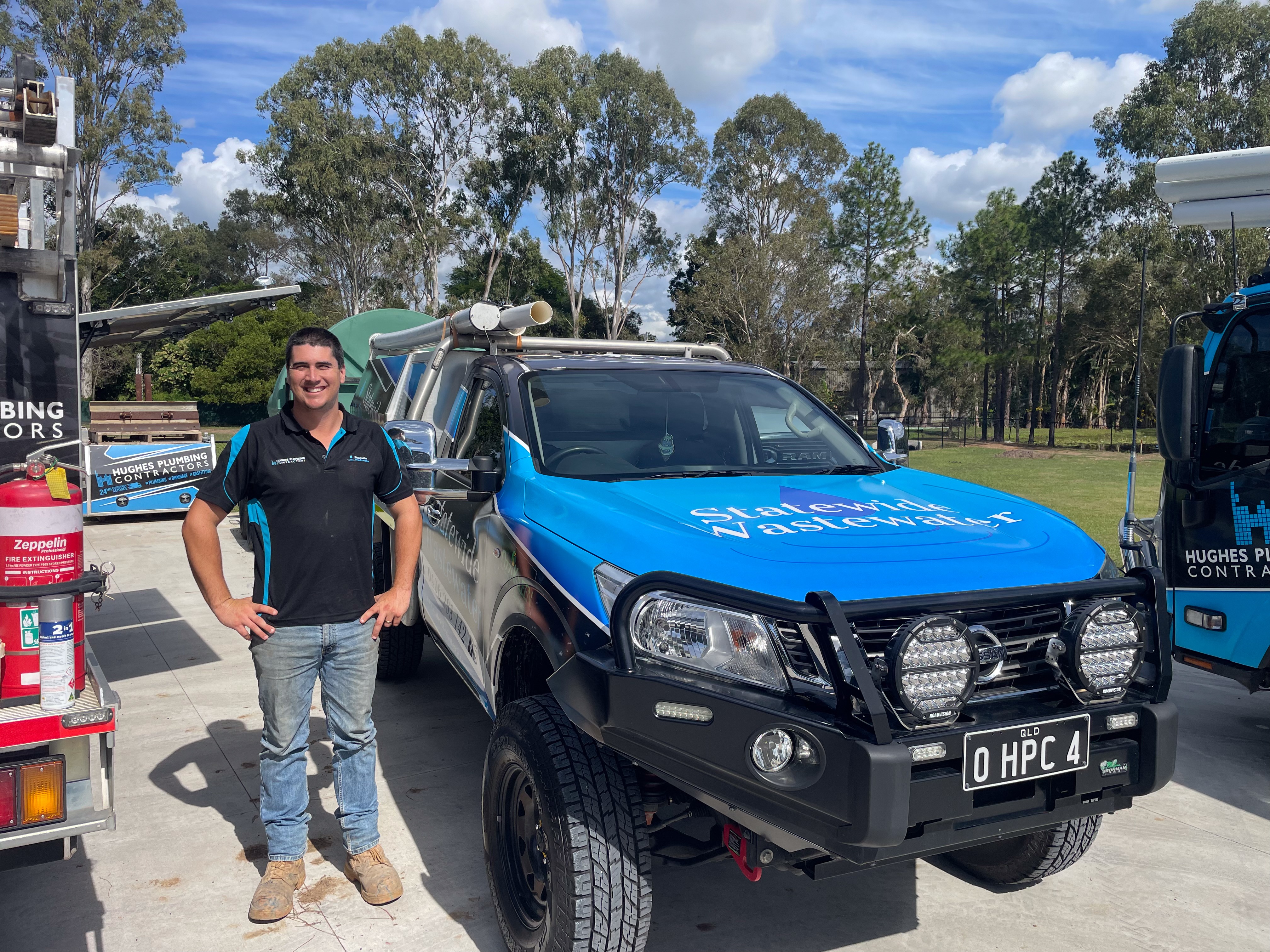 Introducing Ben Hughes from Statewide Wastewater Services: Your Go-To Guy for Ozzi Kleen Solutions in the Moreton Bay region